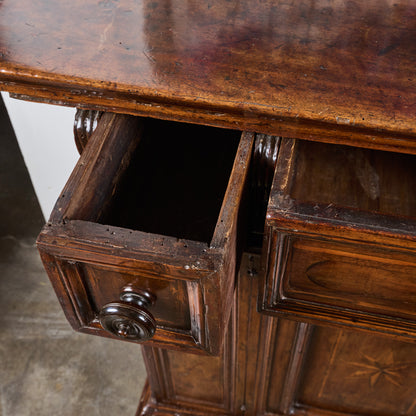 17th Century Tuscan Walnut Buffet