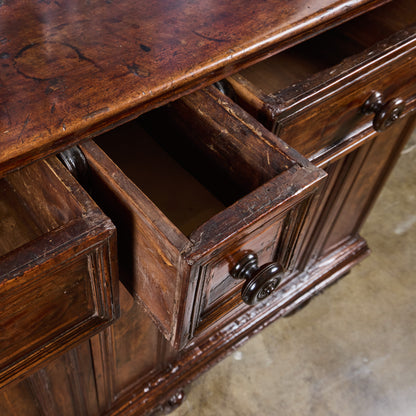 17th Century Tuscan Walnut Buffet