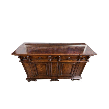 17th Century Tuscan Walnut Buffet