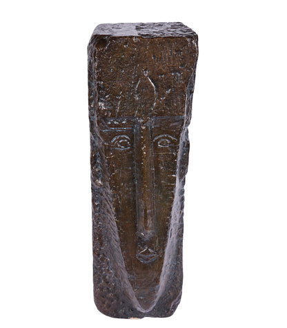 "Tête IV" Bronze Sculpture After Amedo Modigliani