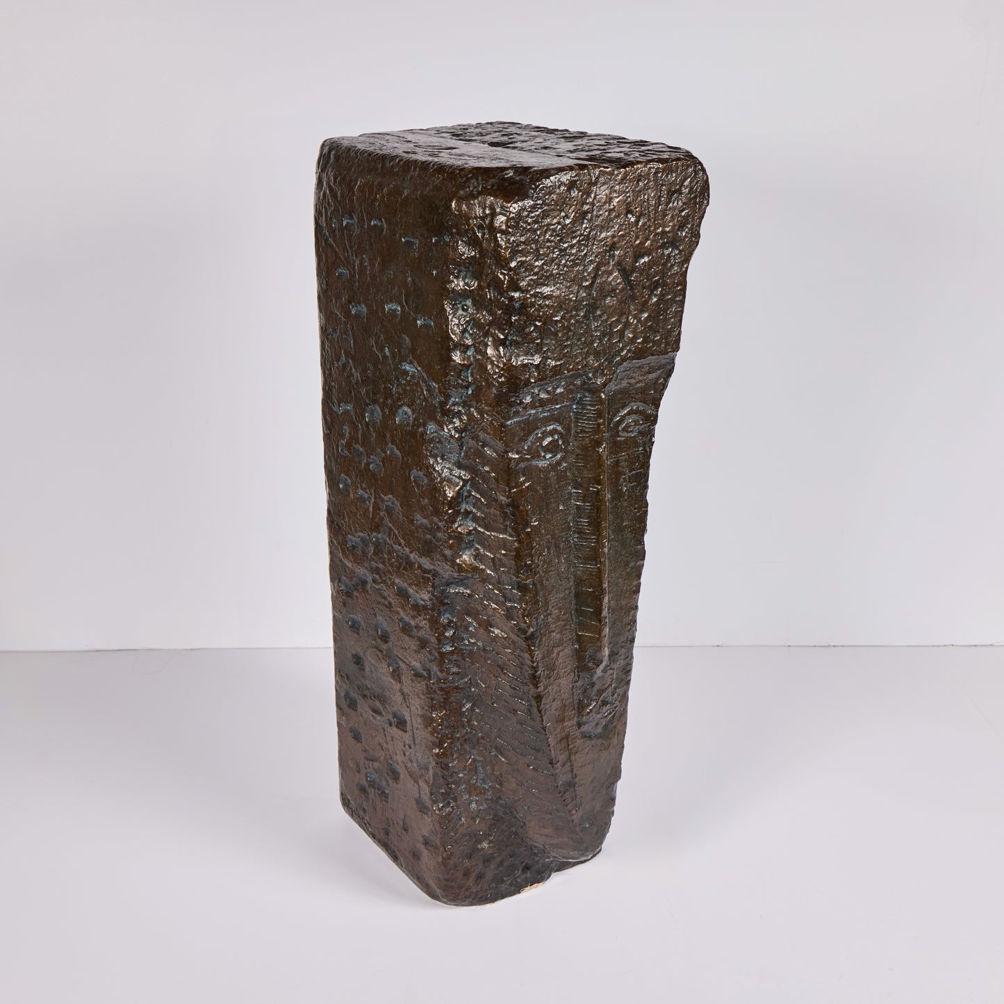 "Tête IV" Bronze Sculpture After Amedo Modigliani