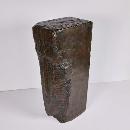 "Tête IV" Bronze Sculpture After Amedo Modigliani