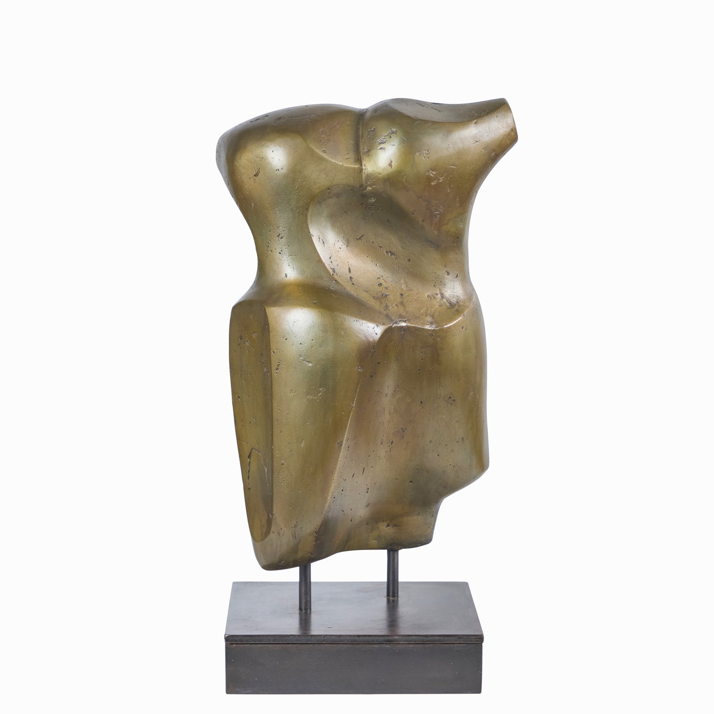 Bronze Abstract Torso by Robert Glover