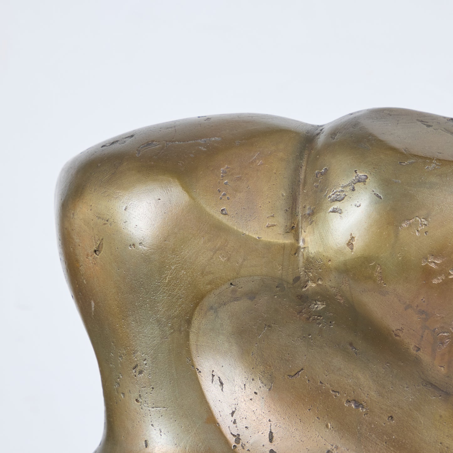 Bronze Abstract Torso by Robert Glover