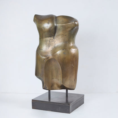 Bronze Abstract Torso by Robert Glover