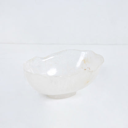 Elegant Small Rock Crystal Bowl