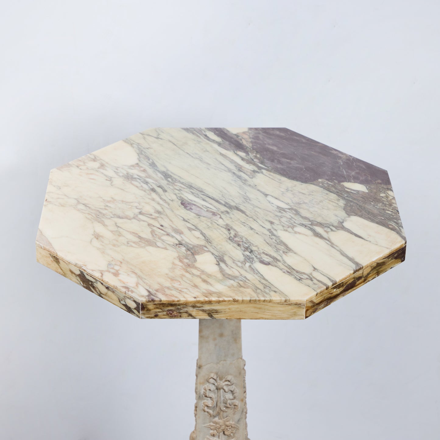 Roman Marble Pedestal Table