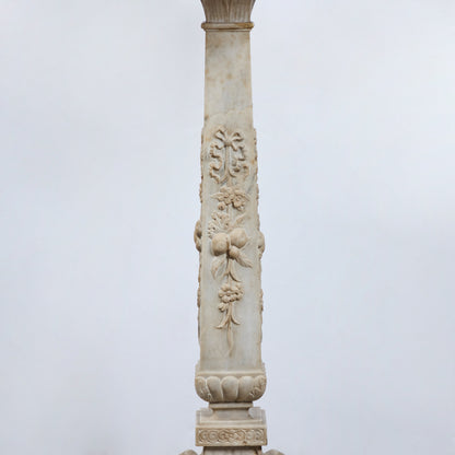 Roman Marble Pedestal Table