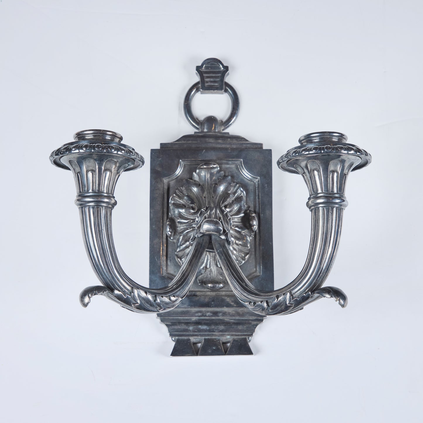 Maison Jansen Silvered Sconces