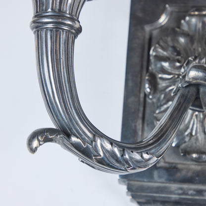 Maison Jansen Silvered Sconces