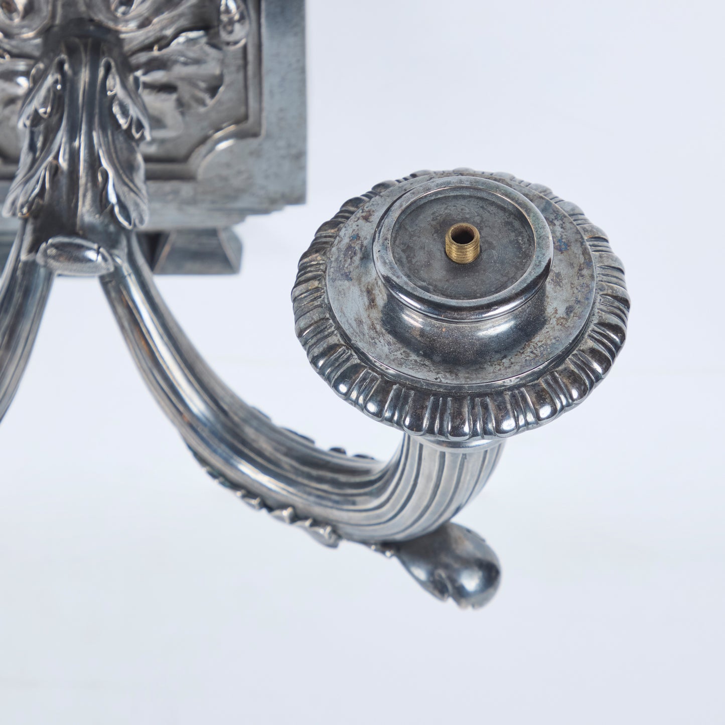 Maison Jansen Silvered Sconces