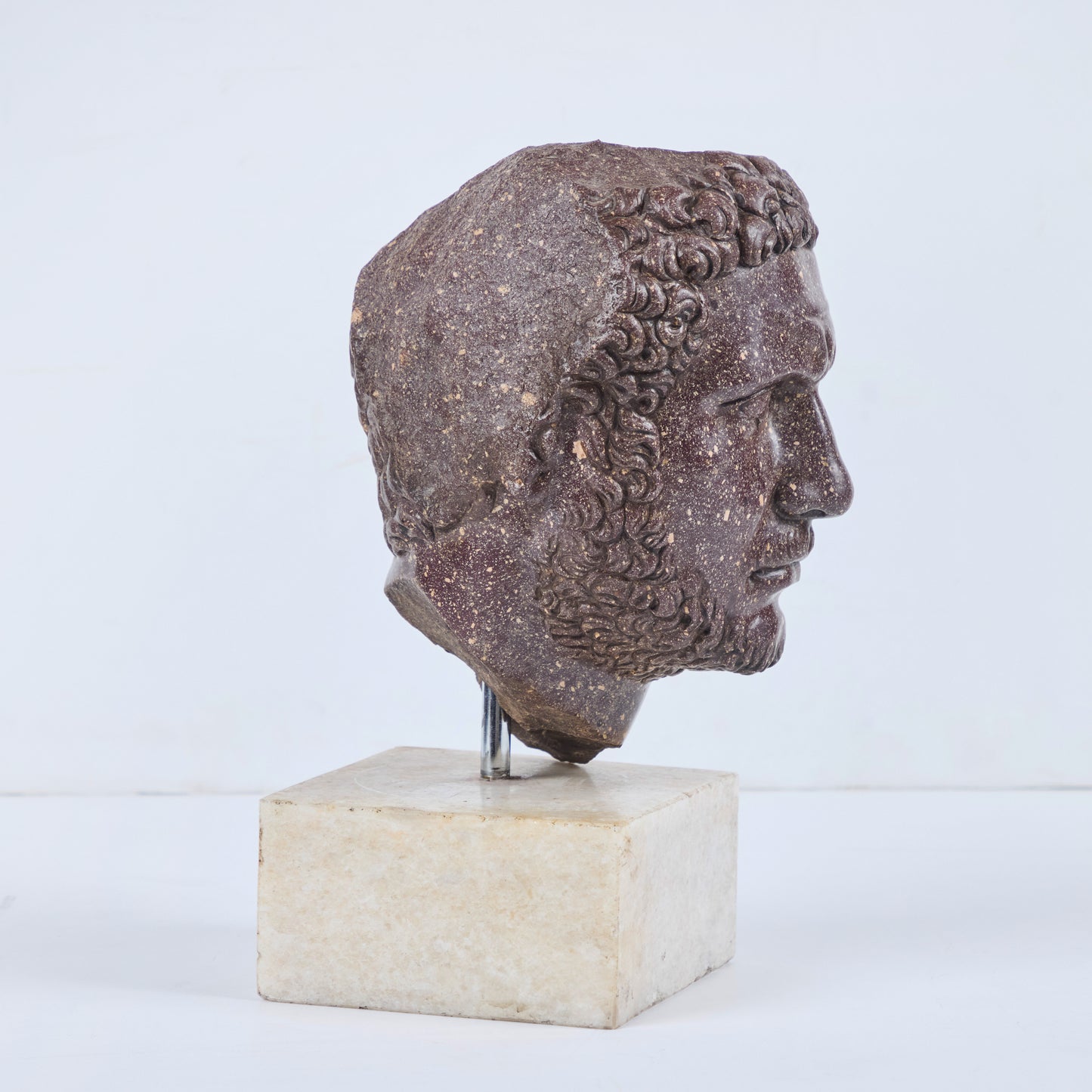 Porphyry Head of Marcus Aurelius