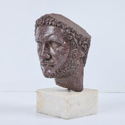 Porphyry Head of Marcus Aurelius