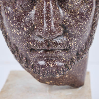 Porphyry Head of Marcus Aurelius