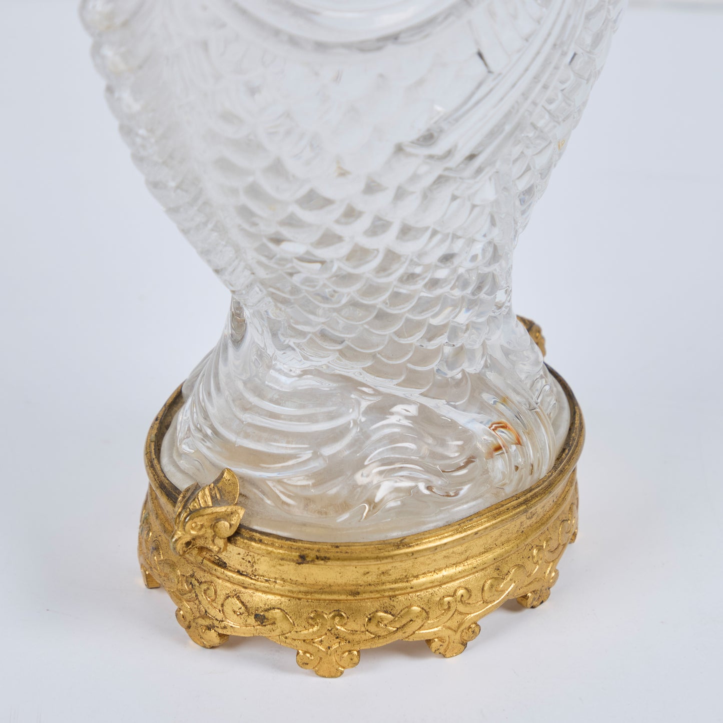 Antique Baccarat "Double Carp" Vase