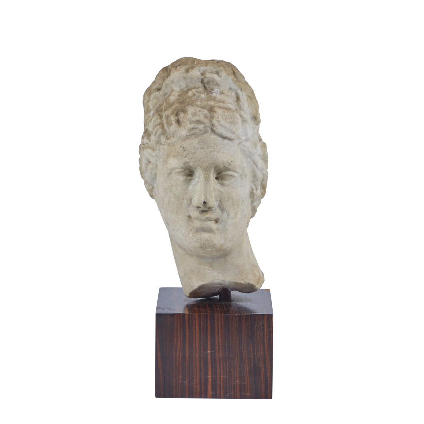 Roman Carrara Marble Head of Diana