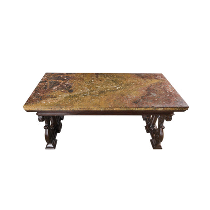 Period Renaissance Walnut Center Table