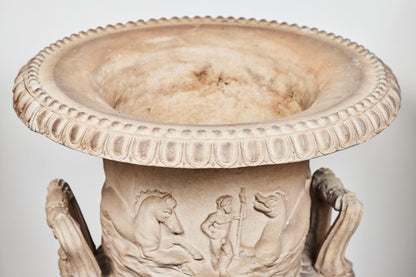 Pair of 19th Century, Classical Style Urns