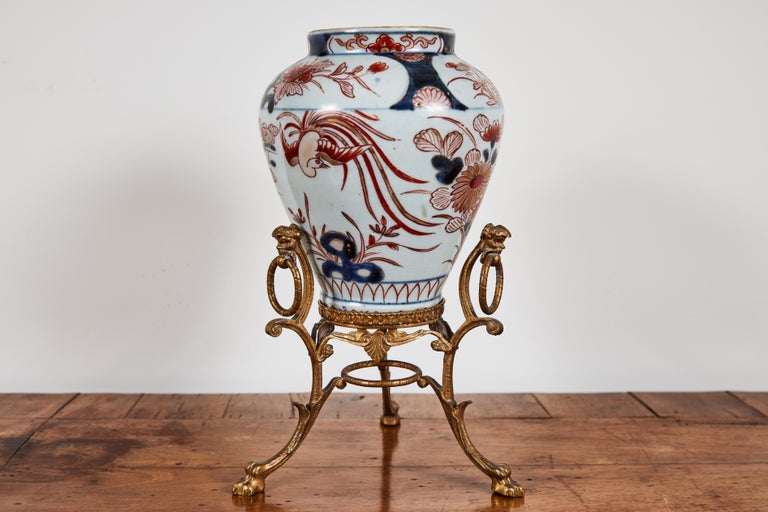 Antique Imari on Period Doré Stands