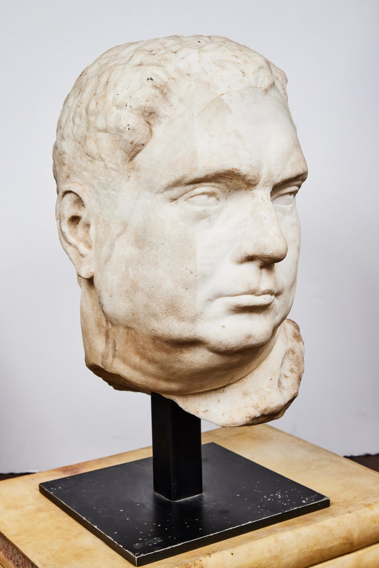 Antique Bust of Roman Emperor Vitellius