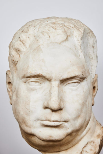 Antique Bust of Roman Emperor Vitellius