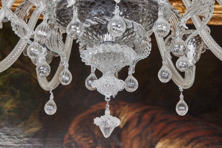 Twelve Light, Murano Chandelier