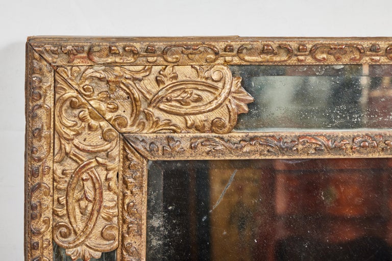 Giltwood Embellished, Italian Mirror