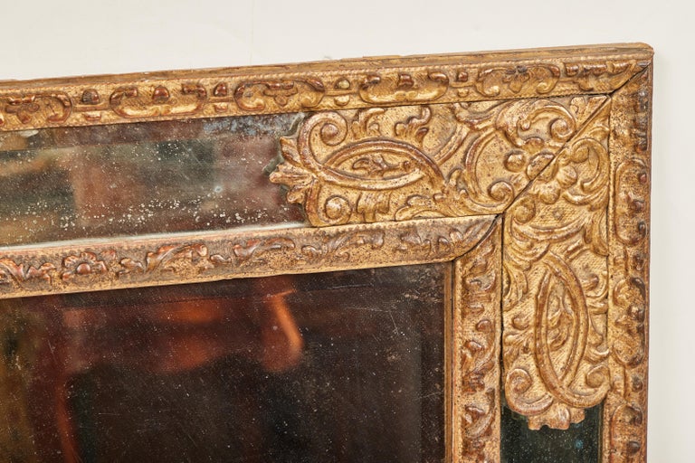 Giltwood Embellished, Italian Mirror