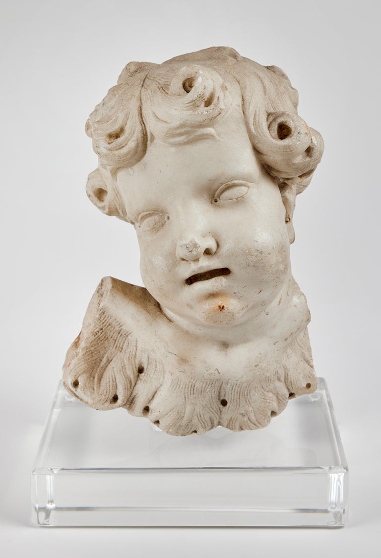 18th Century, Marble Cherubs