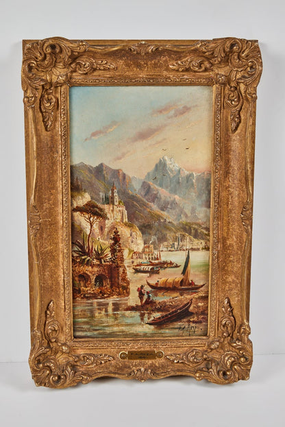 1880's, Italian Oil Paintings