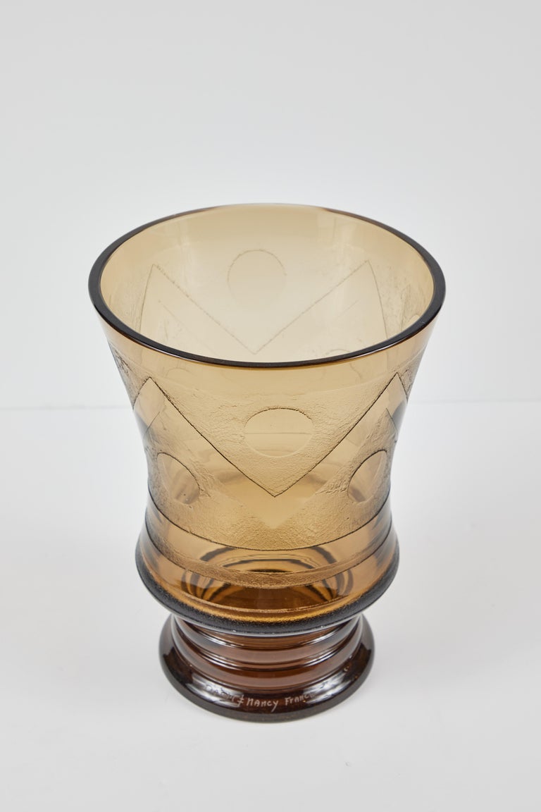 1920's, Daum Glass Vase