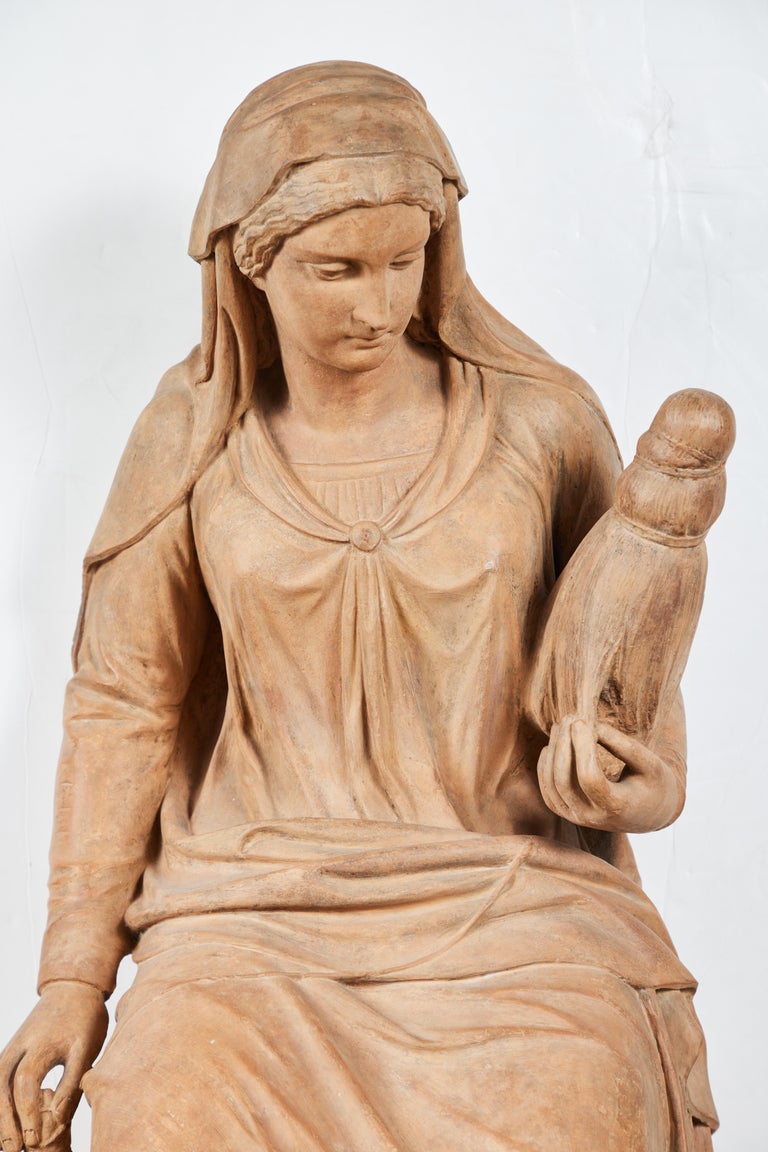 19th Century Austrian Sculpture of Fate