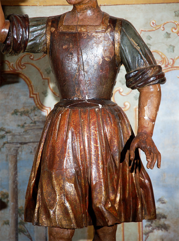 Venetian, Wood Statue of St. George