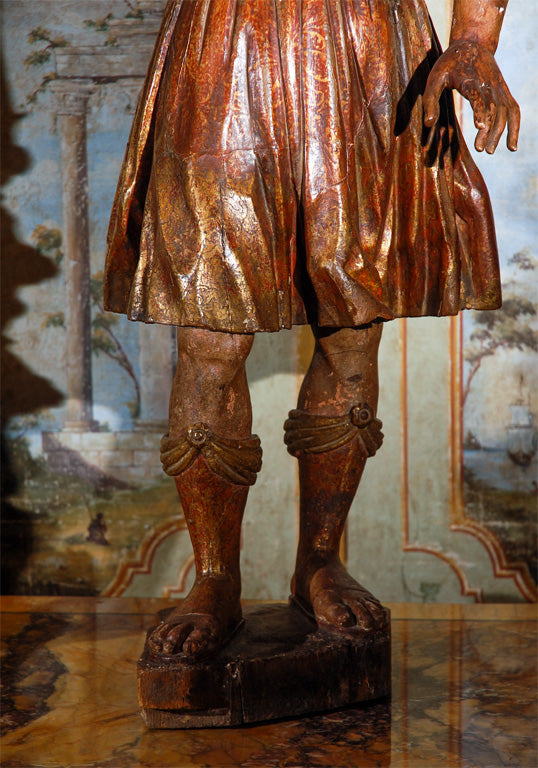 Venetian, Wood Statue of St. George