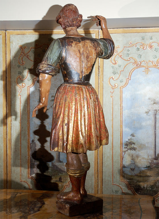 Venetian, Wood Statue of St. George