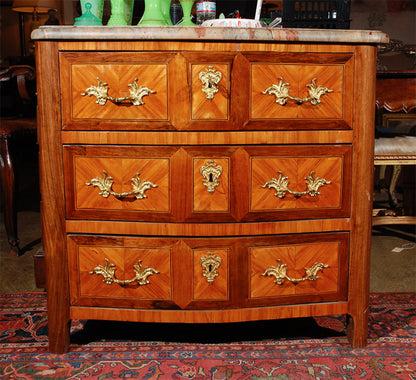 Inlaid, French Regency Commode