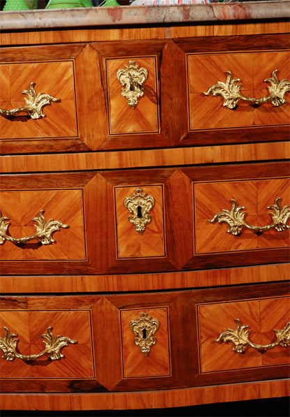 Inlaid, French Regency Commode