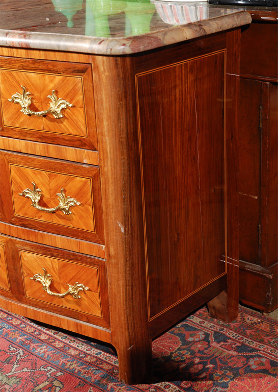 Inlaid, French Regency Commode