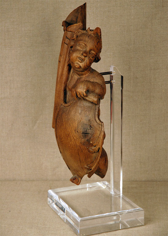 Flemish Oak Statue