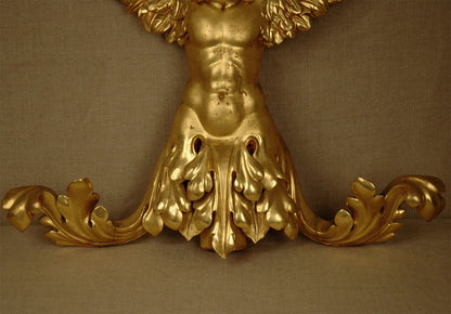 19th c., Gilded Angel