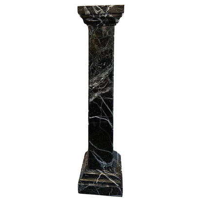 Green Chivari Marble Pedestal