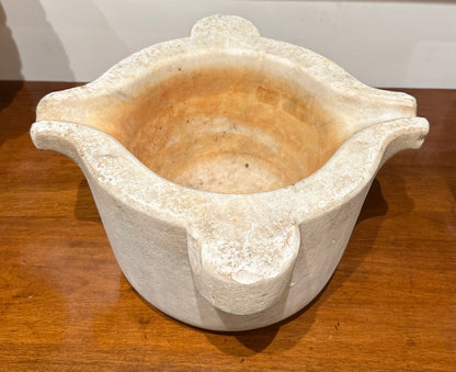 Roman Carrara Marble Mortar