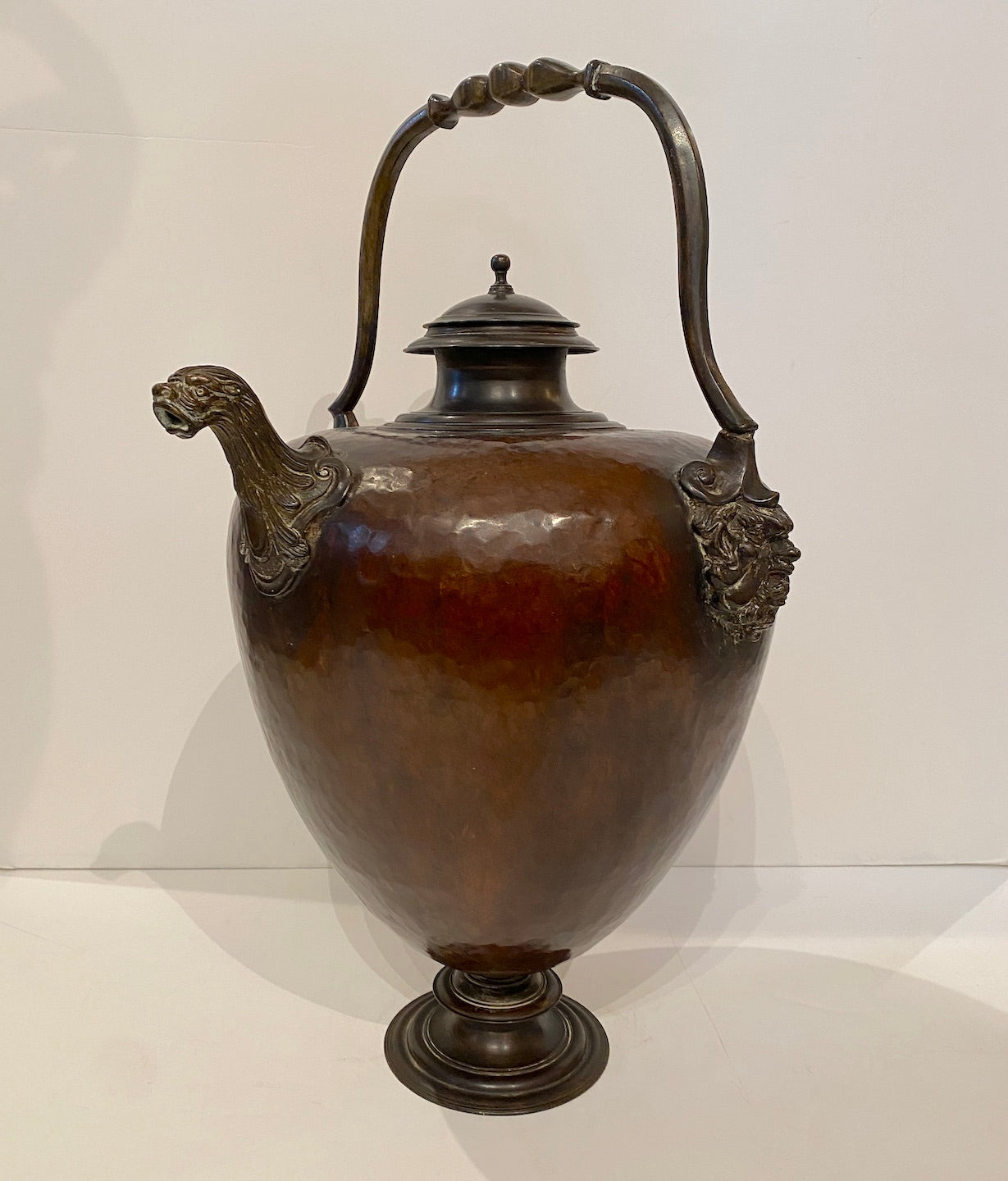 Copper and Bronze Ewer