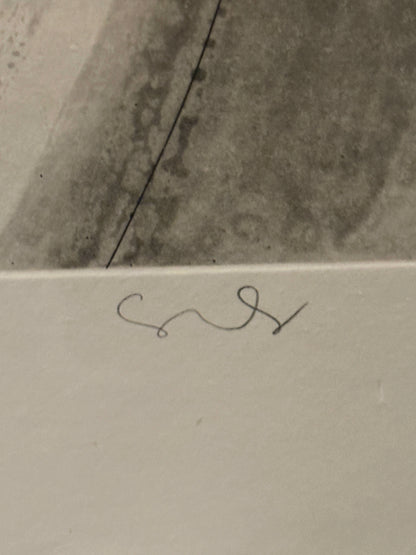 "More Sketches of Spain-for Miles Davis" Etching and Aquatint Signed George Condo