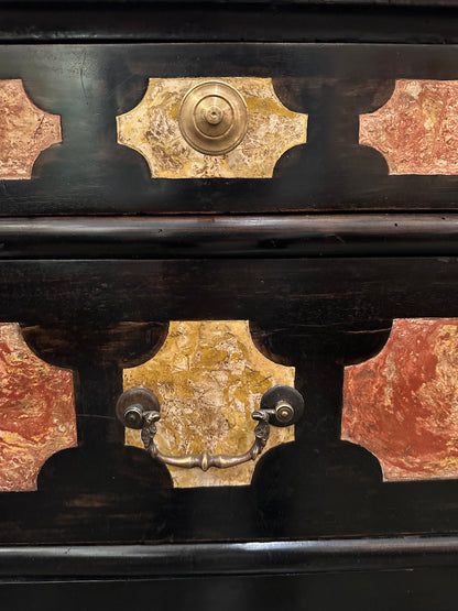 Scagliola Inlaid Commode