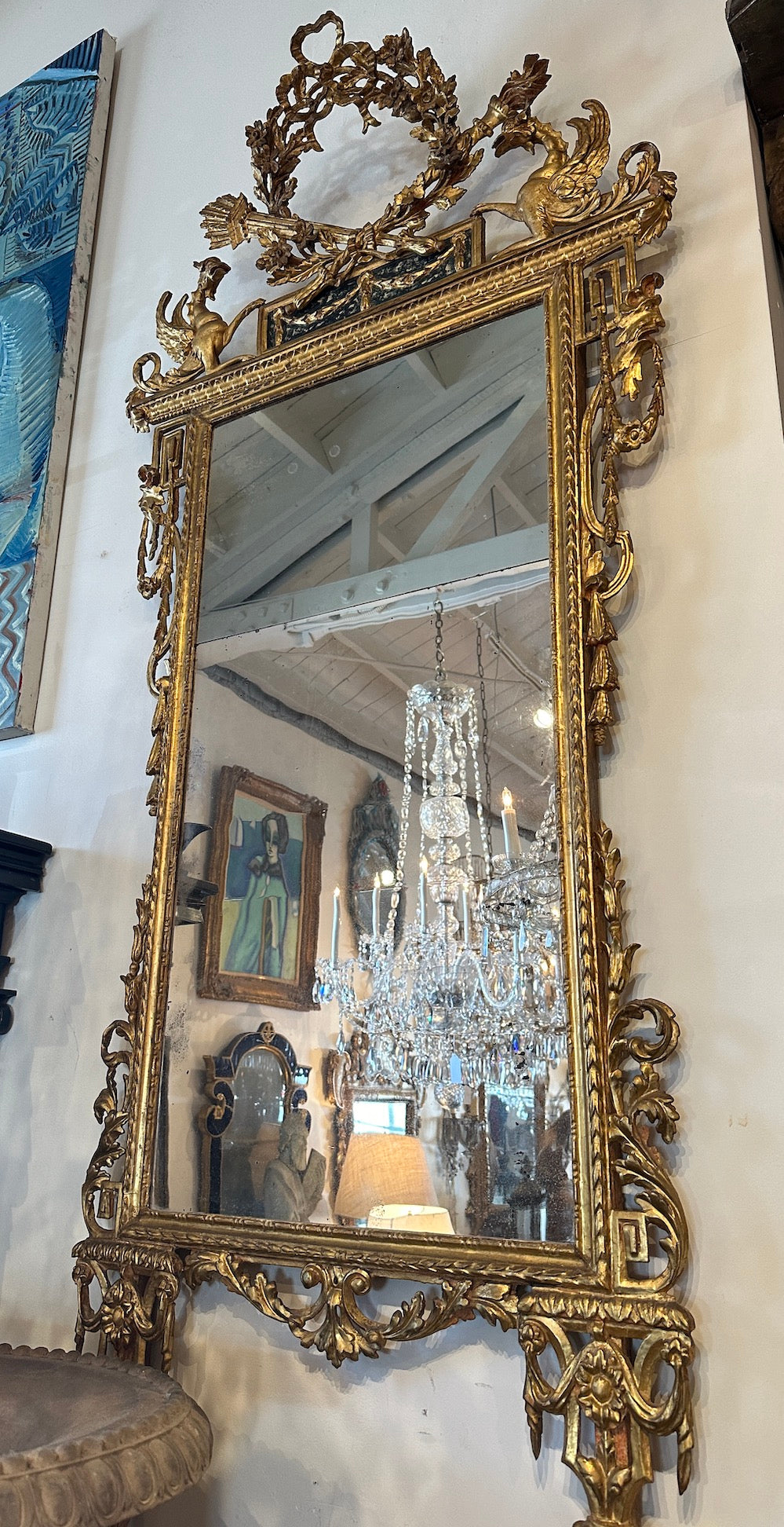 Neoclassical Pier Mirrors