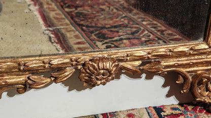 18th c., Italian, Gilt Wood Mirror