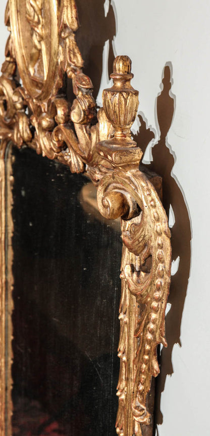 18th c., Italian, Gilt Wood Mirror