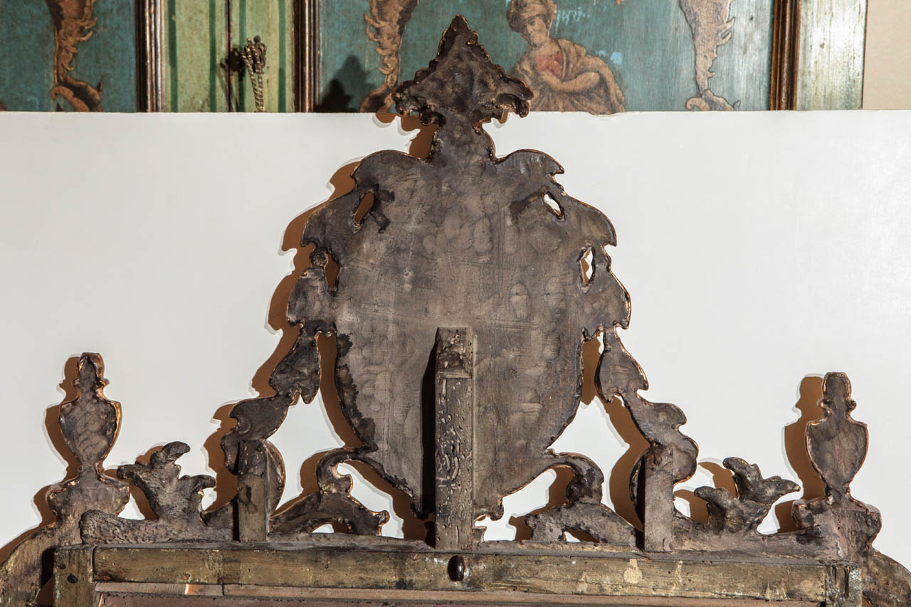 18th c., Italian, Gilt Wood Mirror