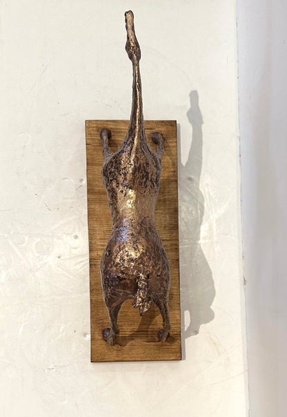 Mounted, Cast Bronze Modern Horse Sculpture by Italian Artist Primo Conti